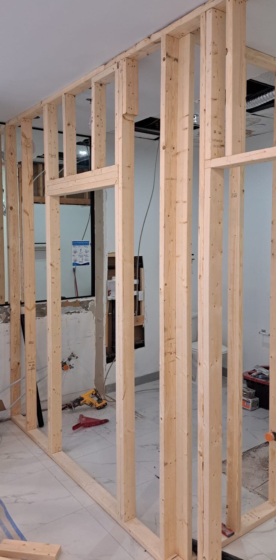 Accessible bathroom before
