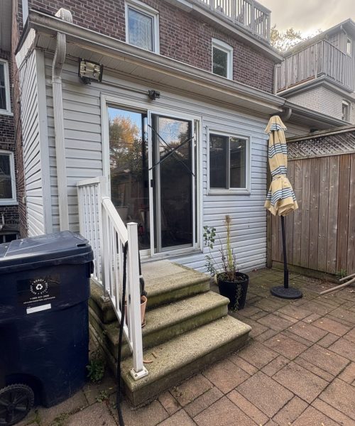 Porchlift before Porchlift